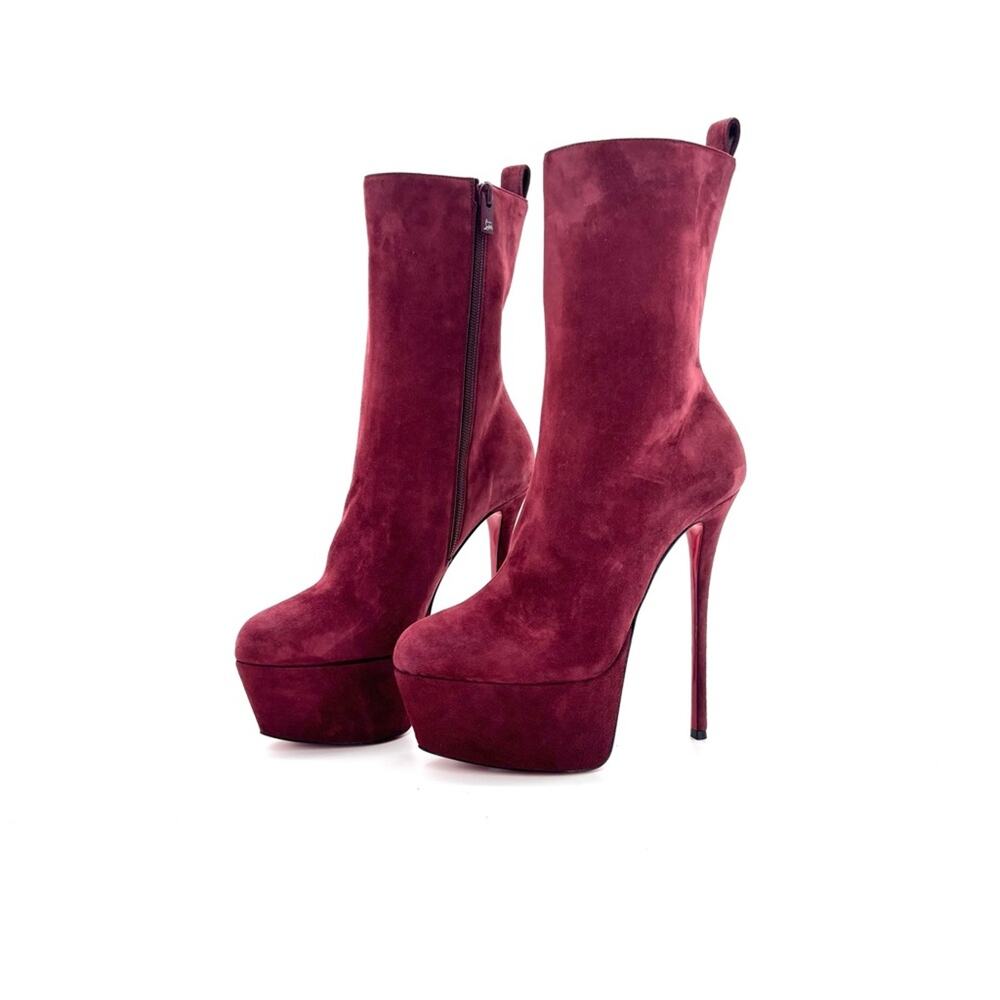 NEW Christian Louboutin Dolly Booty Alta 160 Platform High Heel Boots 39